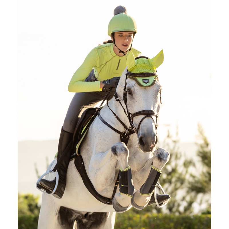 LeMieux Carbon Mesh Wrap Boots - Kiwi-5